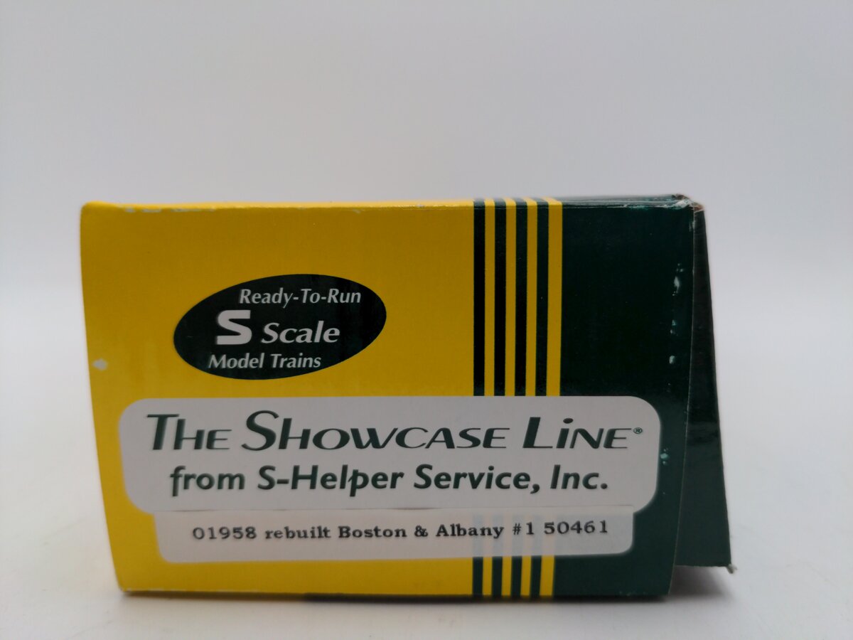 S-Helper 01958 S Scale Boston & Albany Box Car #50461 EX/Box