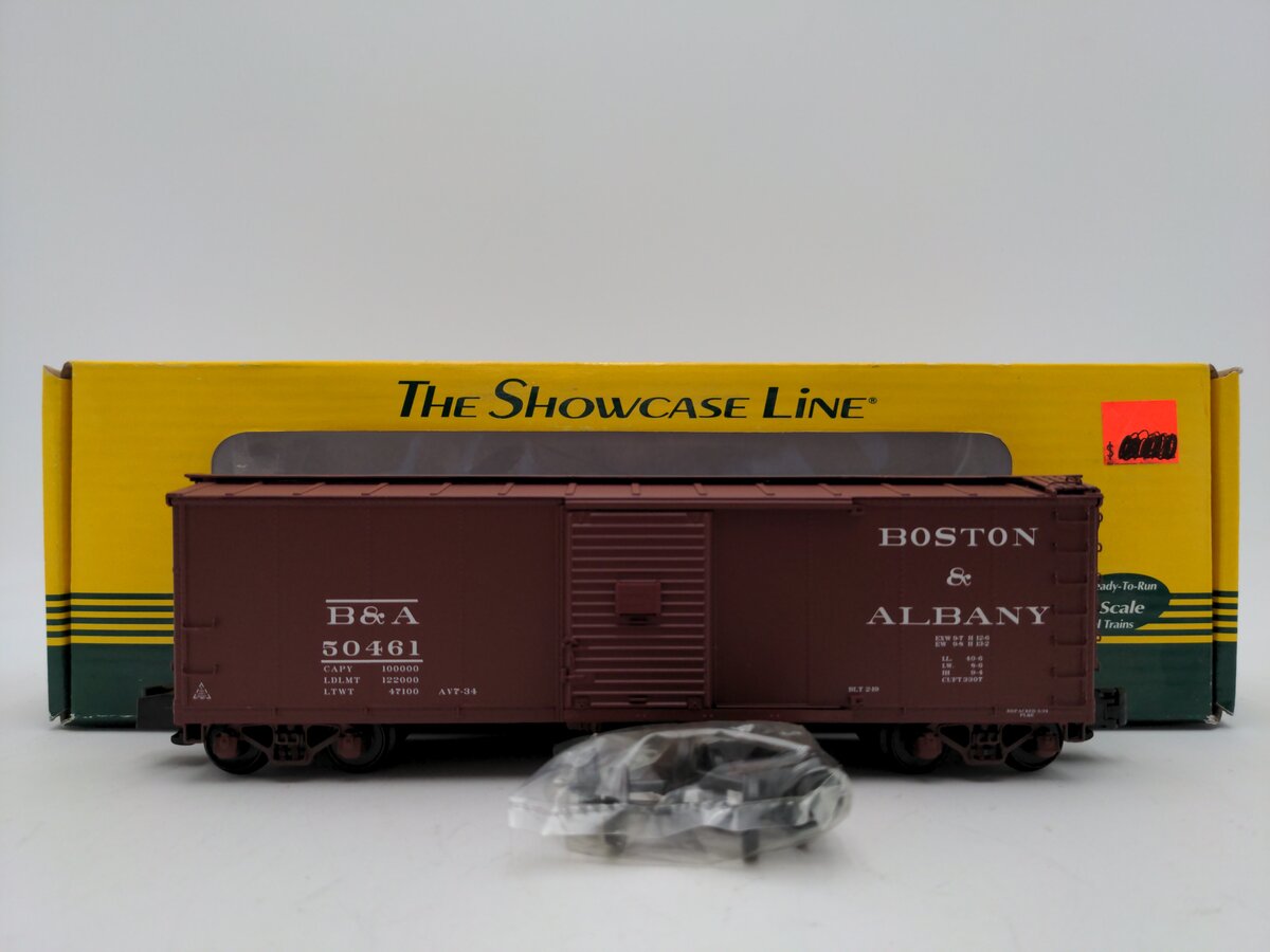 S-Helper 01958 S Scale Boston & Albany Box Car #50461 EX/Box