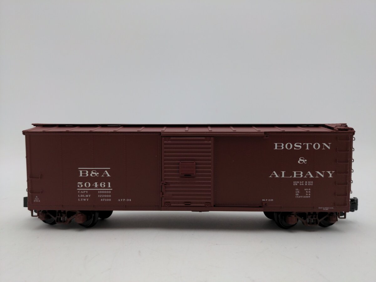 S-Helper 01958 S Scale Boston & Albany Box Car #50461 EX/Box