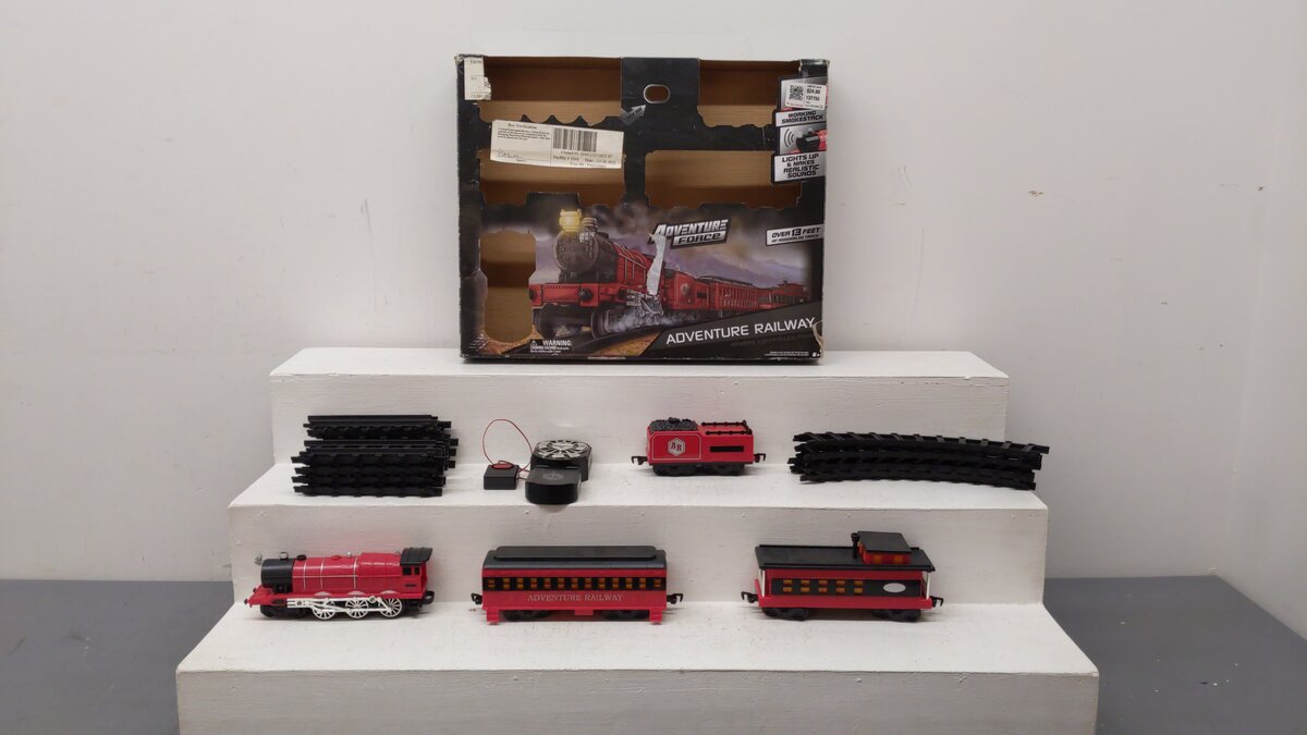 Adventure Force Adventure Railway Remote Controlled Trainset EX/Box