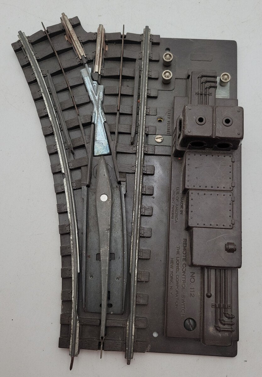 Lionel 112 Vintage LH & RH Super O Remote Control Switches (Pair of 2) VG