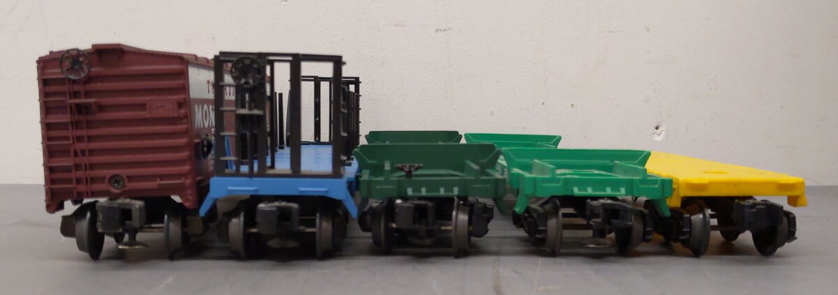 Lionel O Freight Cars: 9218, 9020, 26337, 9300, 6361 [5] EX