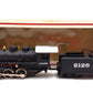 Bachmann 50502 HO Scale Santa Fe 0-6-0 Steam Engine Locomotive #2126 EX/Box