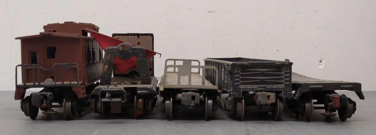 Lionel Vintage O Freight Cars: 3659, 347000, 6017 [5] VG