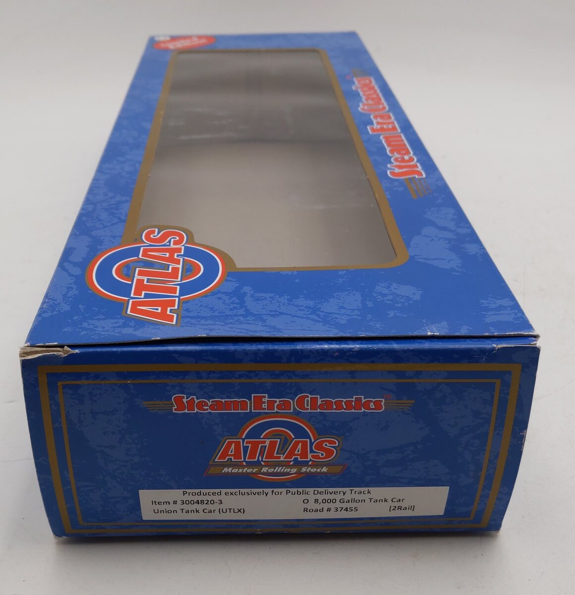 Atlas 3004820-3 O Scale 2-Rail Union Tank Car #37455 LN/Box