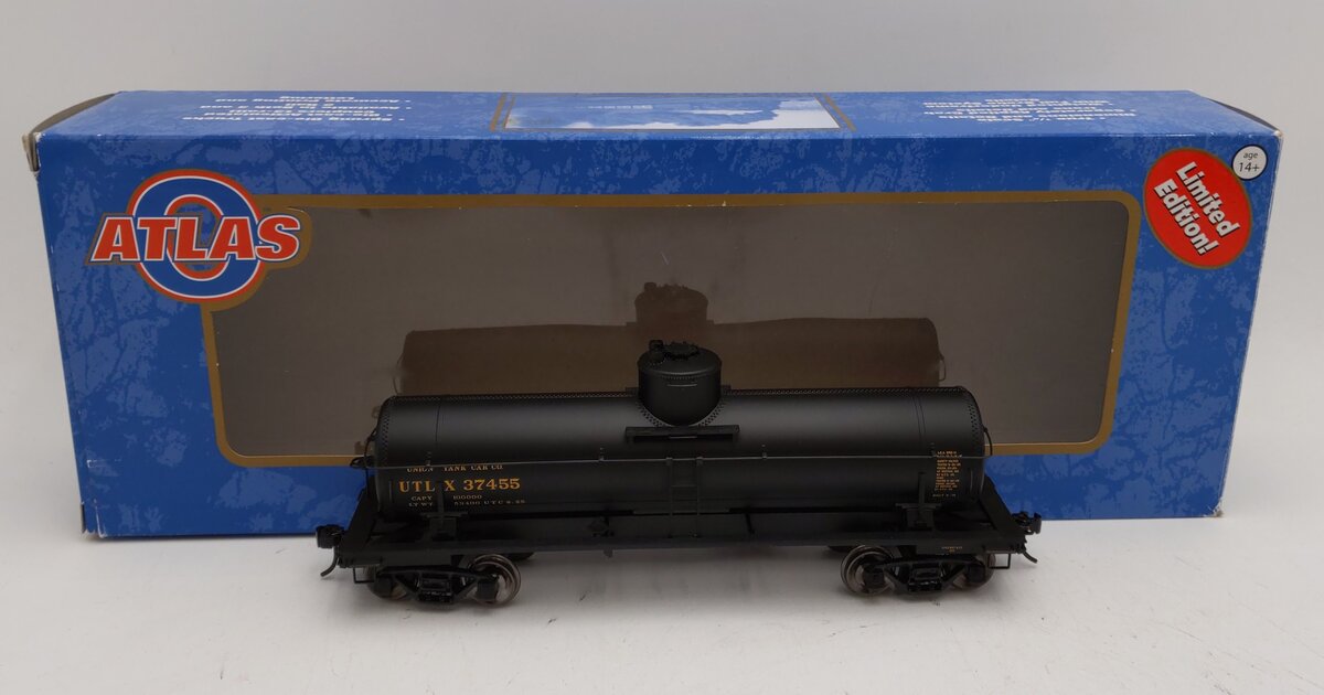 Atlas 3004820-3 O Scale 2-Rail Union Tank Car #37455 LN/Box