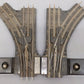 Lionel 022 O Gauge Left-Hand & Right-Hand Electric Remote Switches [4] VG