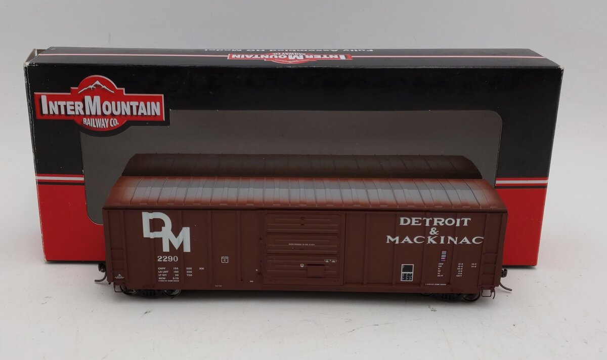 InterMountain 47513-12 HO Detroit & Mackinac Boxcar #2290 LN/Box