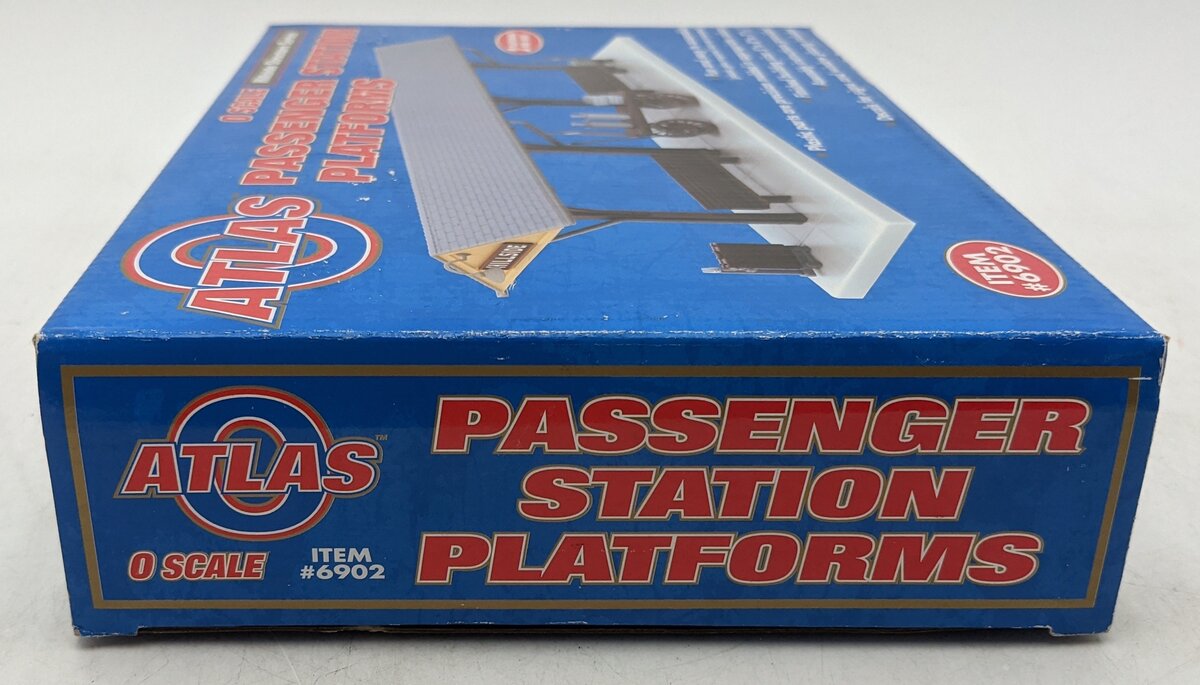 Atlas 6902 O Passenger Station Platform Building Kit NIB
