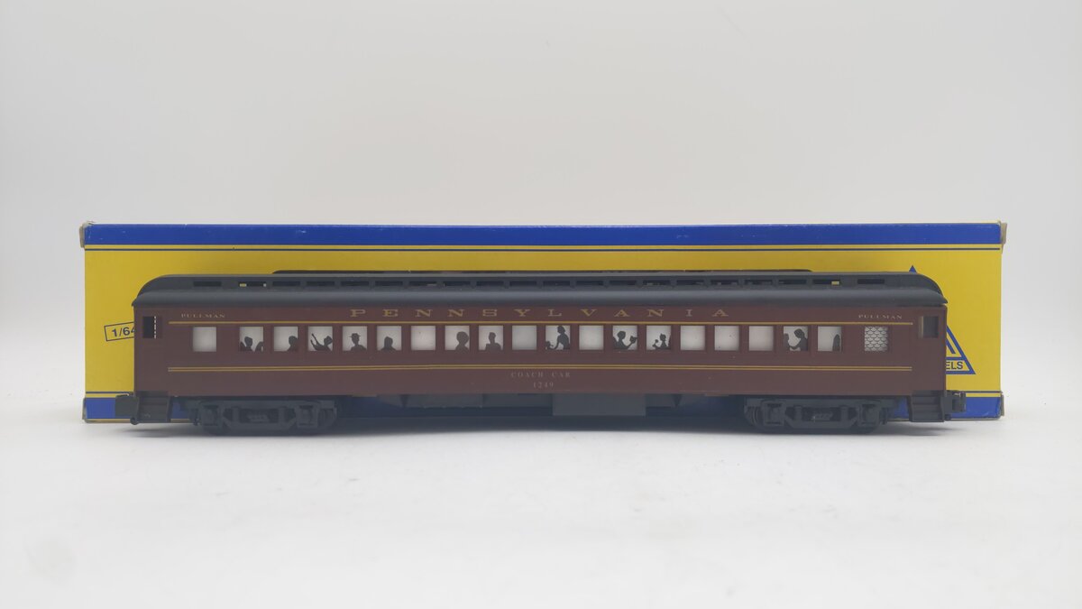 American Models S Pennsylvania 70' Heavyweight Passenger Coach Car #1249 EX/Box