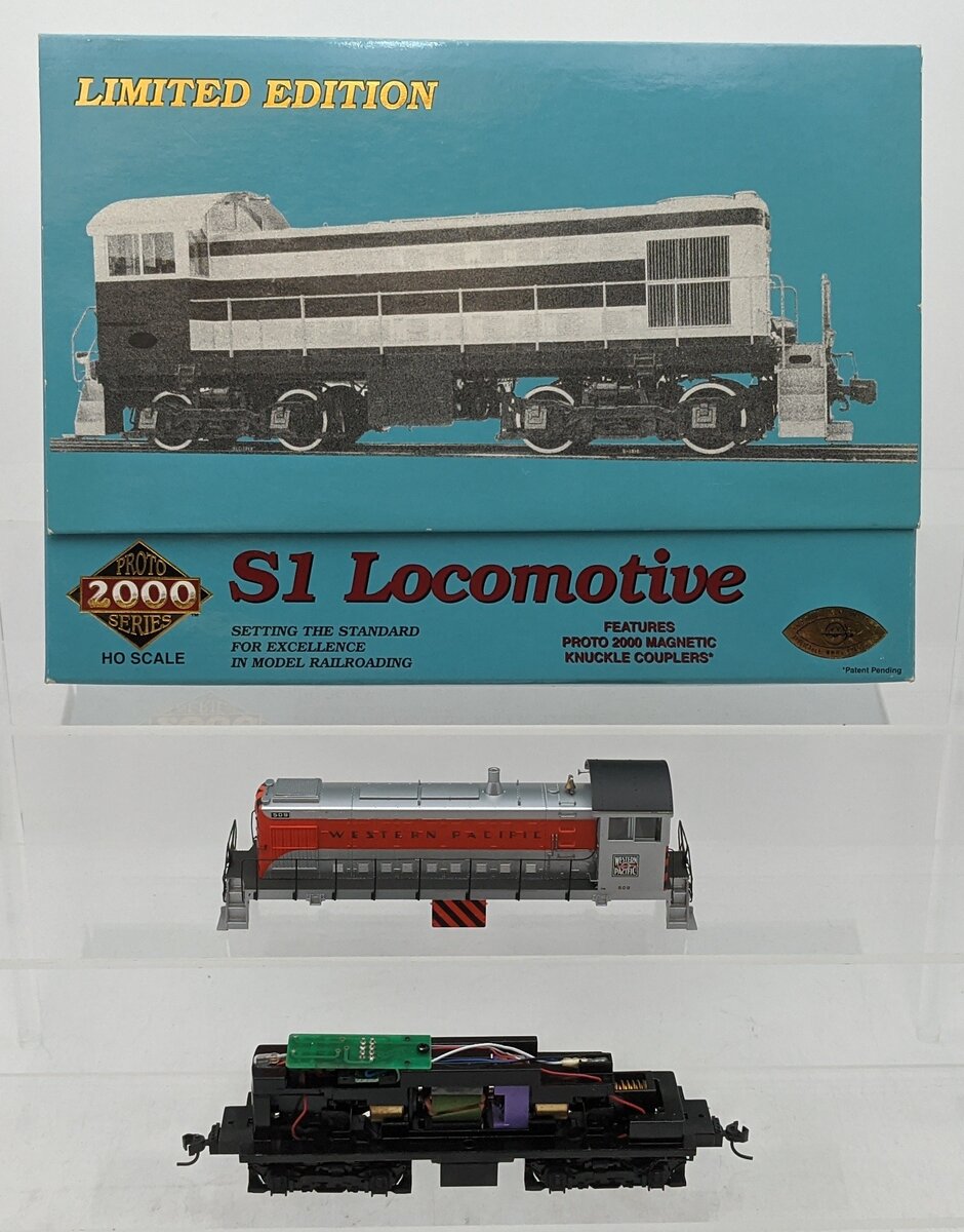 Proto 2000 21369 HO Scale Western Pacific Alco S1 Diesel Switcher #509 EX/Box