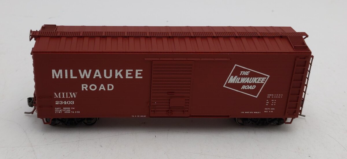 InterMountain 46502-17 HO Milwaukee Road Boxcar #23403 LN/Box
