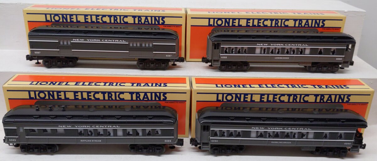 Lionel 6-16091 O Gauge New York Central Passenger Car Set EX/Box
