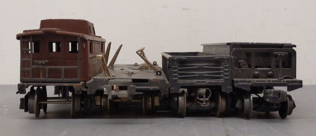 Lionel Vintage O Freight Cars: 3811, 3469, 6032, 2672 [4] VG