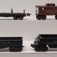 Lionel Vintage O Freight Cars: 3811, 3469, 6032, 2672 [4] VG