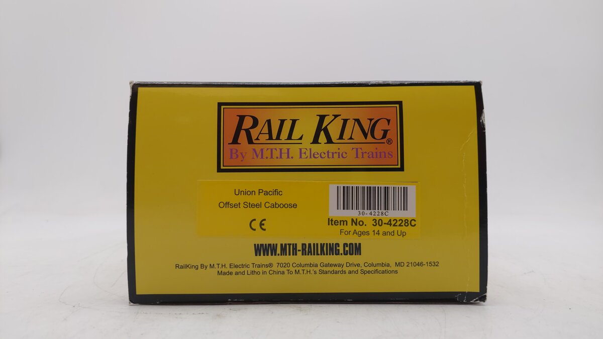 MTH 30-4228C O Gauge Union Pacific Offset Steel Caboose #2720 LN/Box
