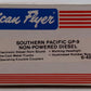 American Flyer 6-48002 S Southern Pacific GP-9 Non-Powered Diesel Locomotive EX/Box