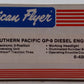 American Flyer 6-48000 S Southern Pacific GP-9 Powered Diesel Locomotive #8000 EX/Box