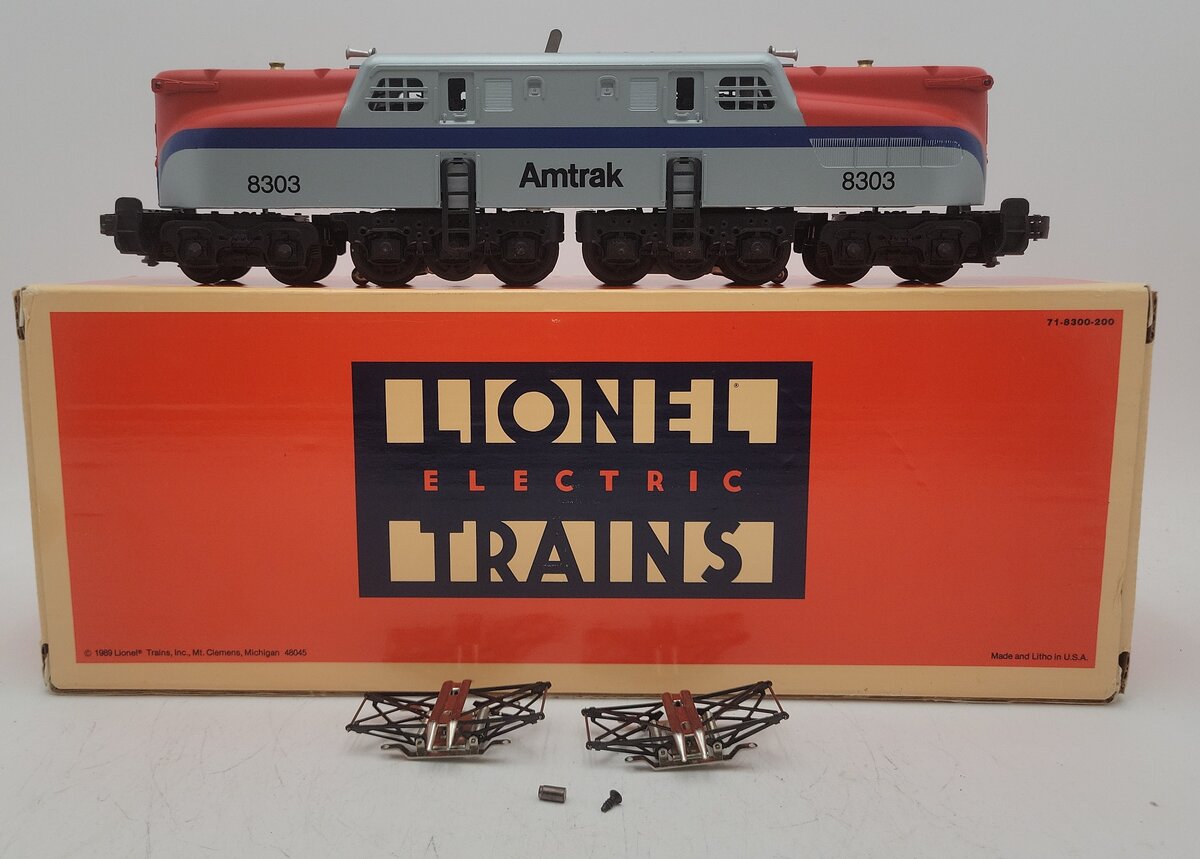 Lionel 6-18303 O Gauge Amtrak GG-1 Electric Locomotive #8303 VG/Box