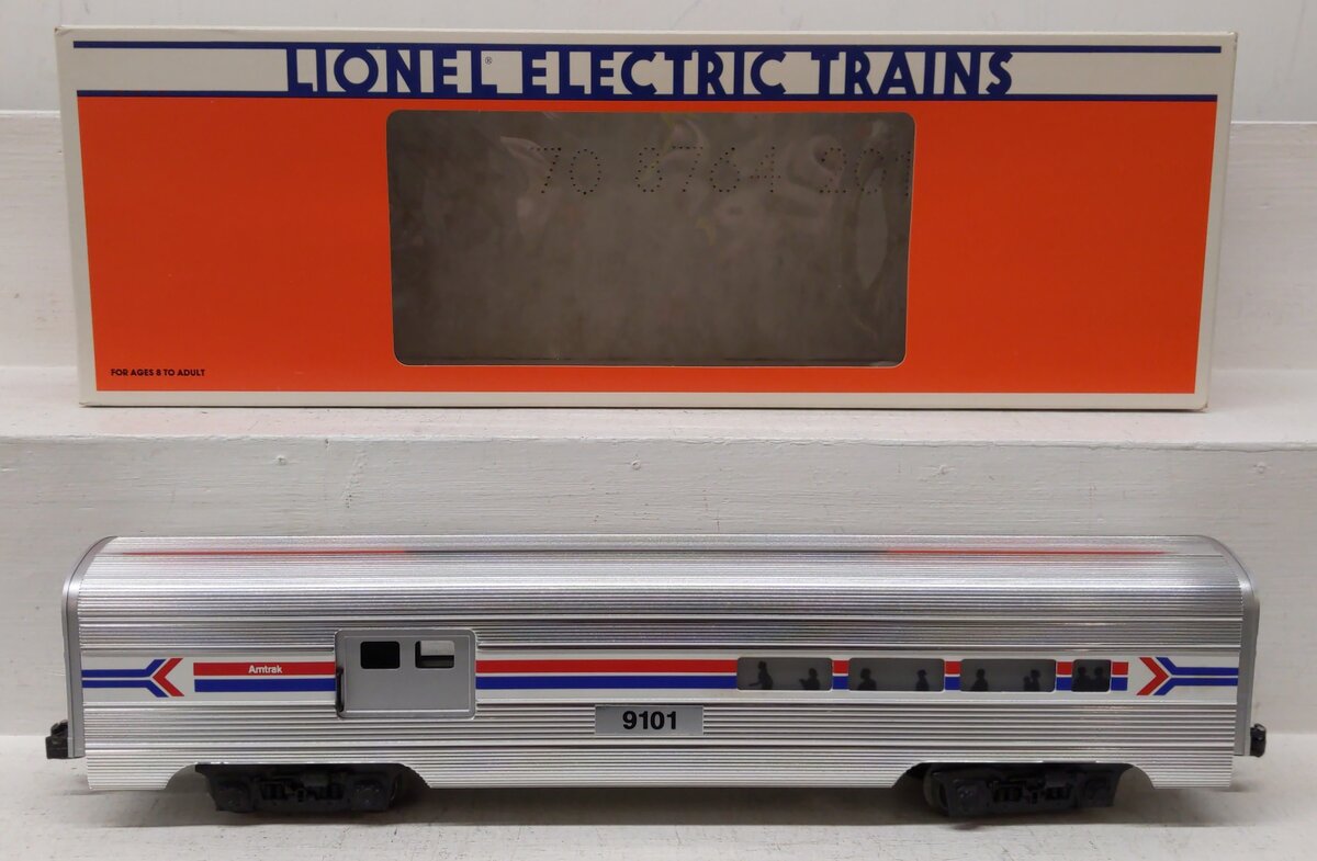 Lionel 6-19101 O Gauge Amtrak Aluminum Combination Passenger Car EX/Box