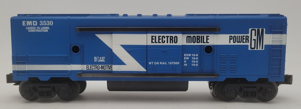 Lionel 6-19825 O Gauge EMD Electric Power Generator Car #3530 EX