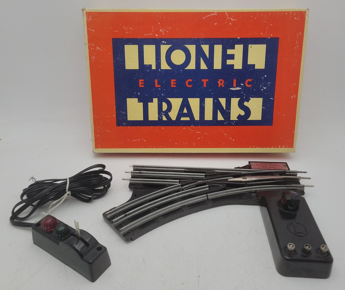 Lionel 6-5133 O Gauge Left Hand Remote Control Switch Turnout VG/Box