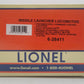 Lionel 6-28411 U.S. Army Missile Launcher Locomotive EX/Box