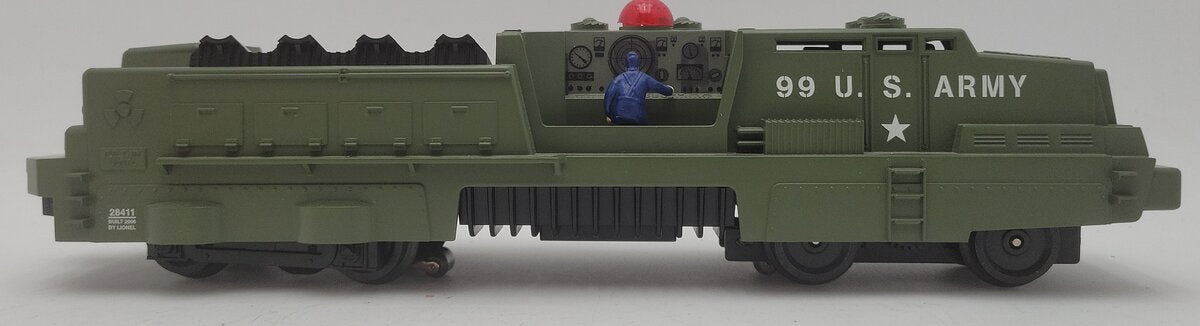 Lionel 6-28411 U.S. Army Missile Launcher Locomotive EX/Box