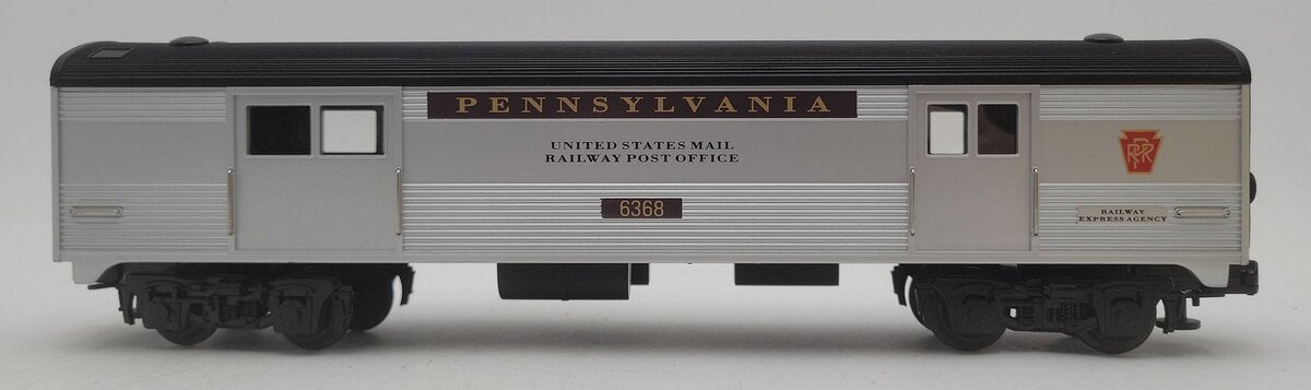 MTH 30-6070S O Pennsylvania Streamlined Baggage Car #6368 LN/Box