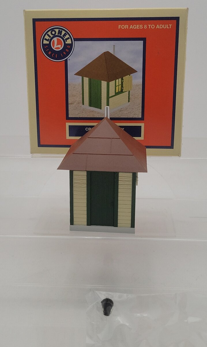 Lionel 6-14229 O Gauge Illuminated Crossing Shanty LN/Box