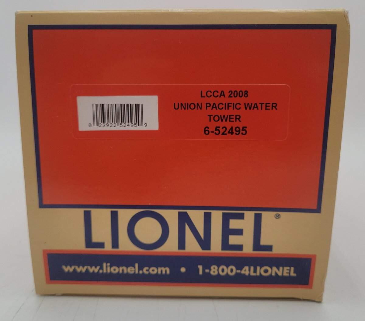 Lionel 6-52495 LCCA 2008 Union Pacific Water Tower EX/Box