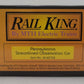 MTH 30-6070S O Pennsylvania Streamlined Observation Car #1126 LN/Box