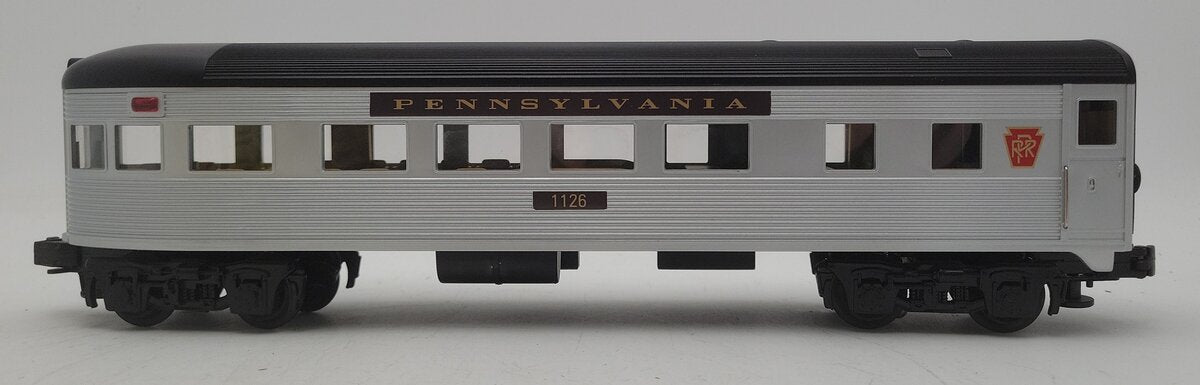 MTH 30-6070S O Pennsylvania Streamlined Observation Car #1126 LN/Box