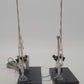 Z-Stuff DZ-1010 O Crossing Gate & Signal Pair W/Block Signal Detectors VG/Box