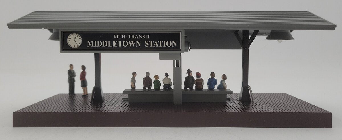 MTH 30-9107 O Middletown Operating Station Platform w/Gray Roof LN/Box
