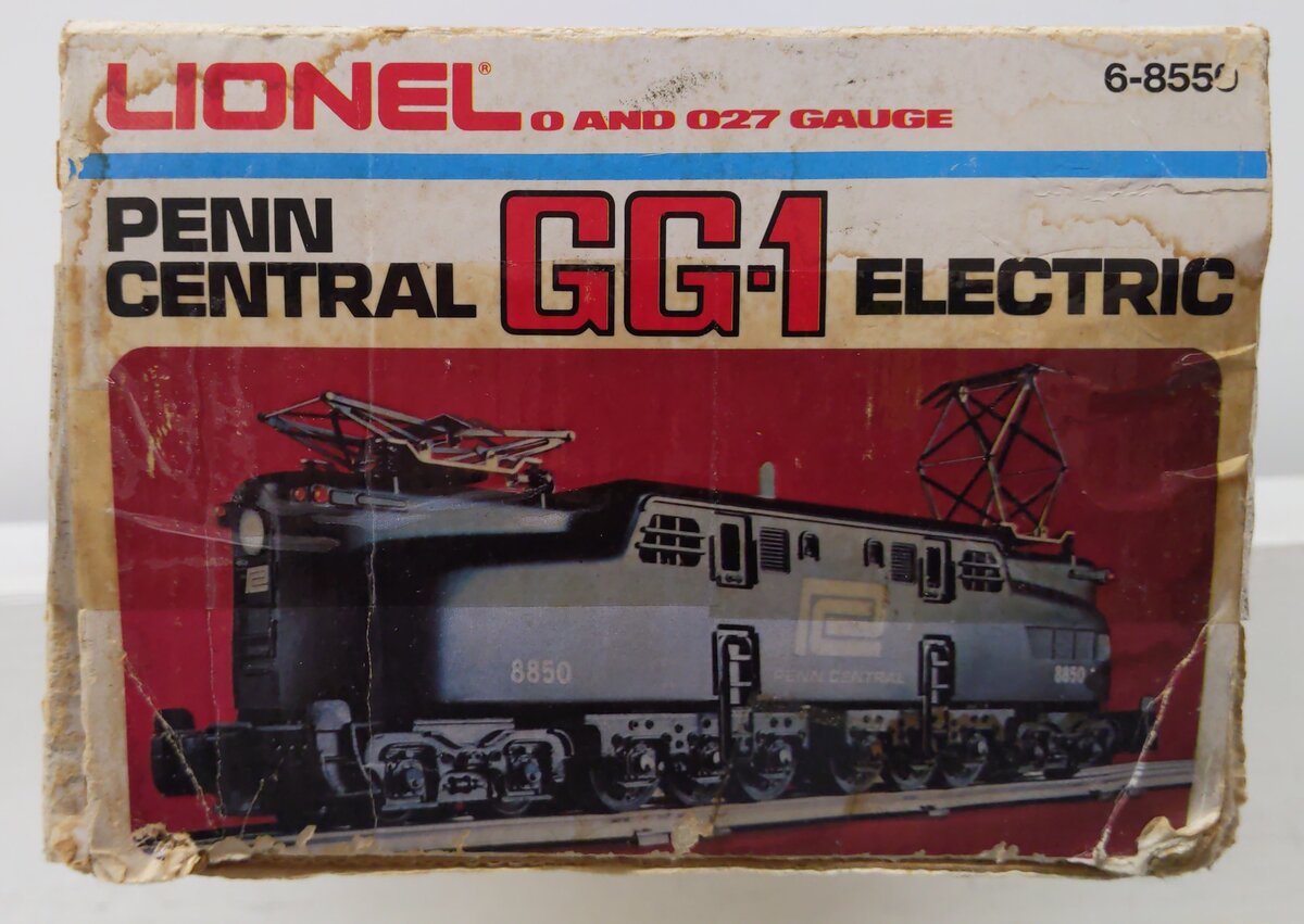 Lionel 6-8850 O Gauge Penn Central GG-1 Electric Locomotive #8850 VG/Box