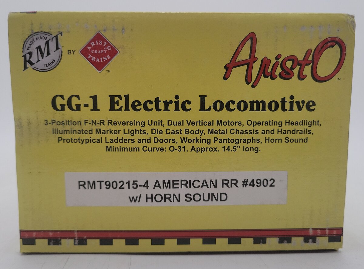 RMT 90215-4 O American Rail Roads GG-1 Electric Locomotive #4902 VG/Box