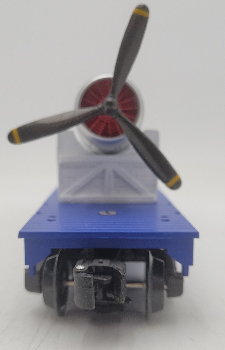 K-Line K661-8017 O Gauge U.S. Navy Flatcar w/ Scout 4 Fighter Plane #5413 EX/Box