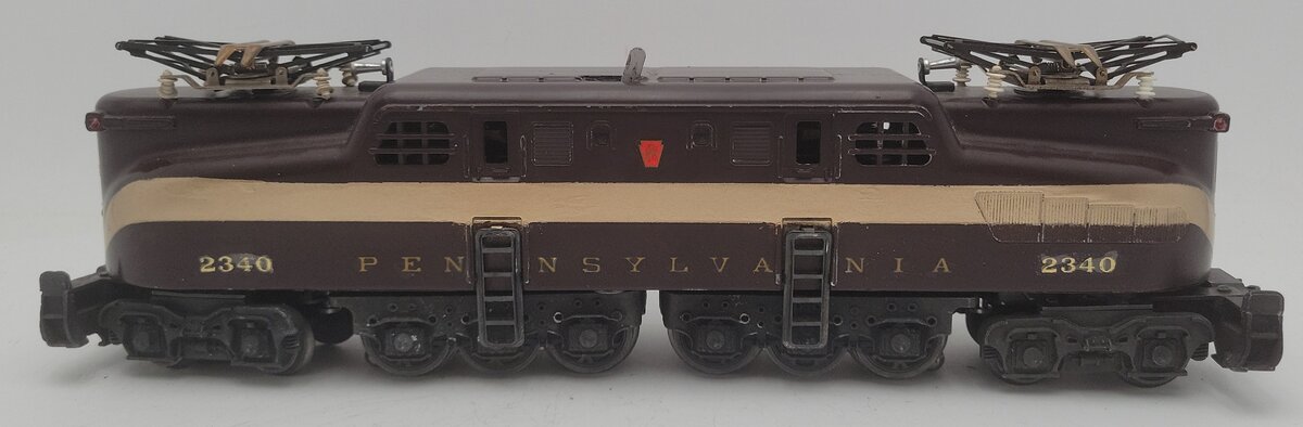 Lionel 2340 Vintage O Pennsylvania GG-1 Tuscan 5-Stripe Electric Locomotive