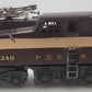 Lionel 2340 Vintage O Pennsylvania GG-1 Tuscan 5-Stripe Electric Locomotive