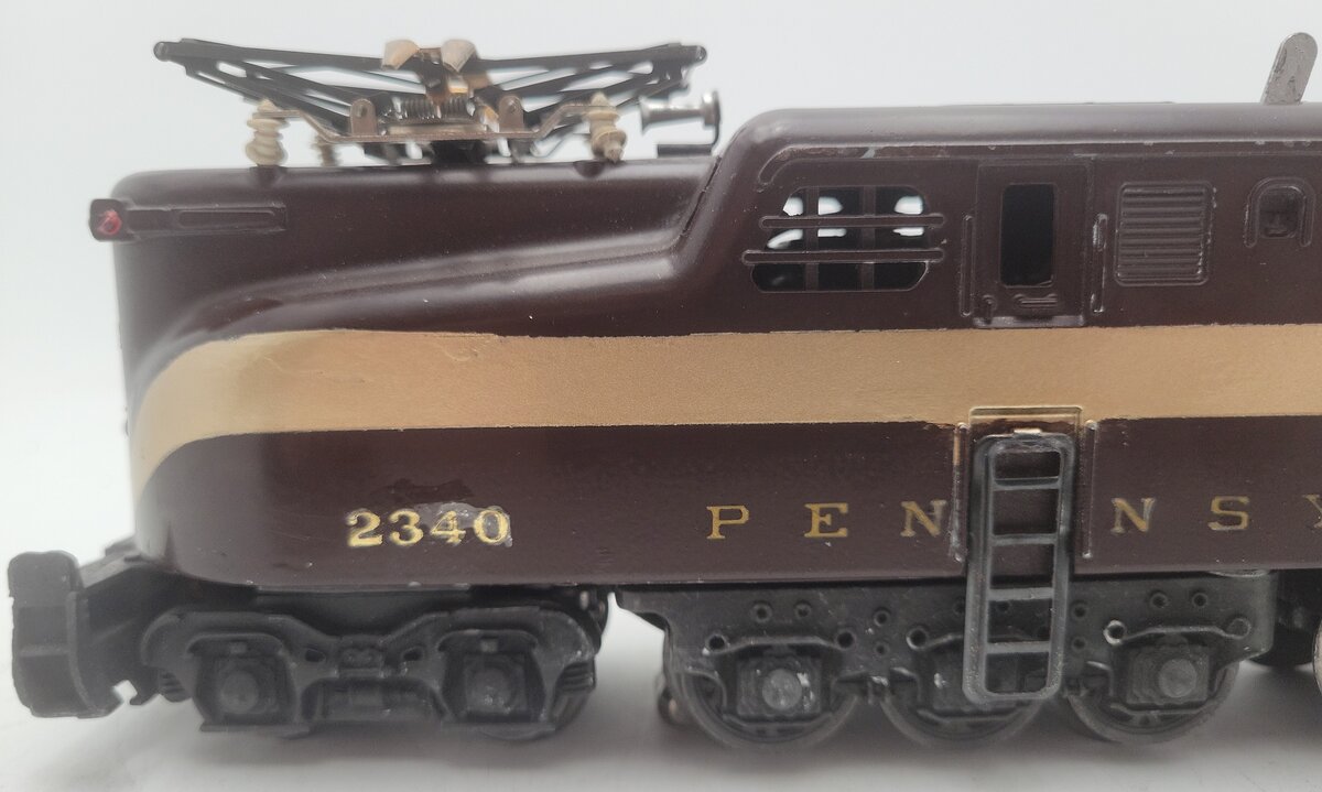 Lionel 2340 Vintage O Pennsylvania GG-1 Tuscan 5-Stripe Electric Locomotive