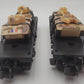 American Flyer 6-48507 S US Army Flatcars with Tanks (Set of 2) LN/Box