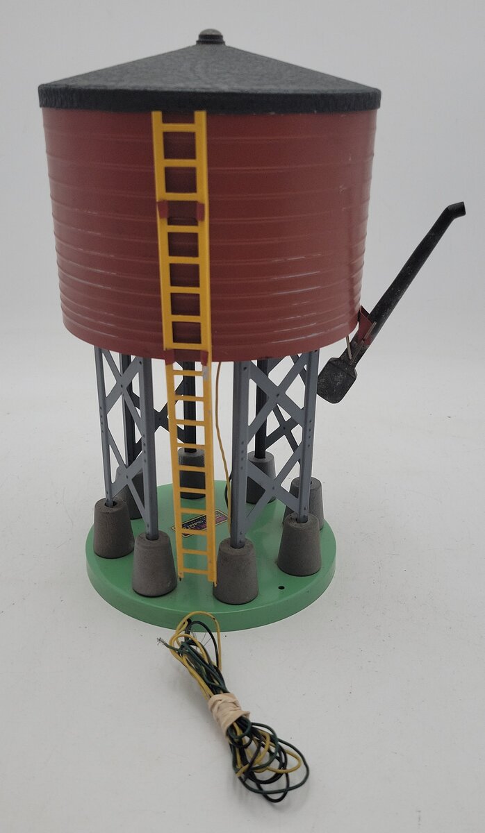 American Flyer 596 Vintage S Operating Water Tower VG