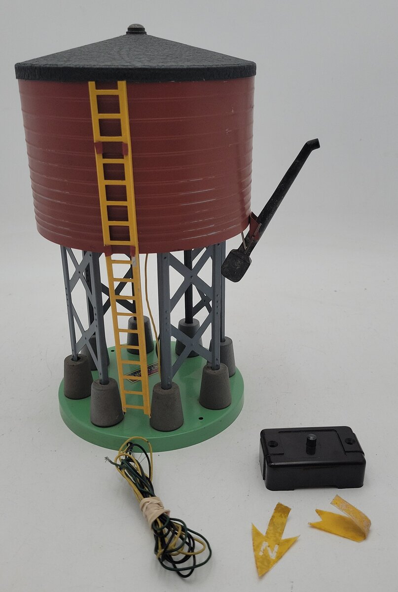American Flyer 596 Vintage S Operating Water Tower VG