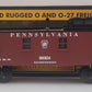 MTH 30-7715 O Gauge RailKing Pennsylvania Semi-Scale Woodsided Caboose #980824 LN/Box