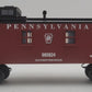 MTH 30-7715 O Gauge RailKing Pennsylvania Semi-Scale Woodsided Caboose #980824 LN/Box