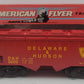 American Flyer 6-48609 S Scale Delaware & Hudson Covered Hopper #8609 LN/Box