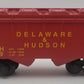 American Flyer 6-48609 S Scale Delaware & Hudson Covered Hopper #8609 LN/Box
