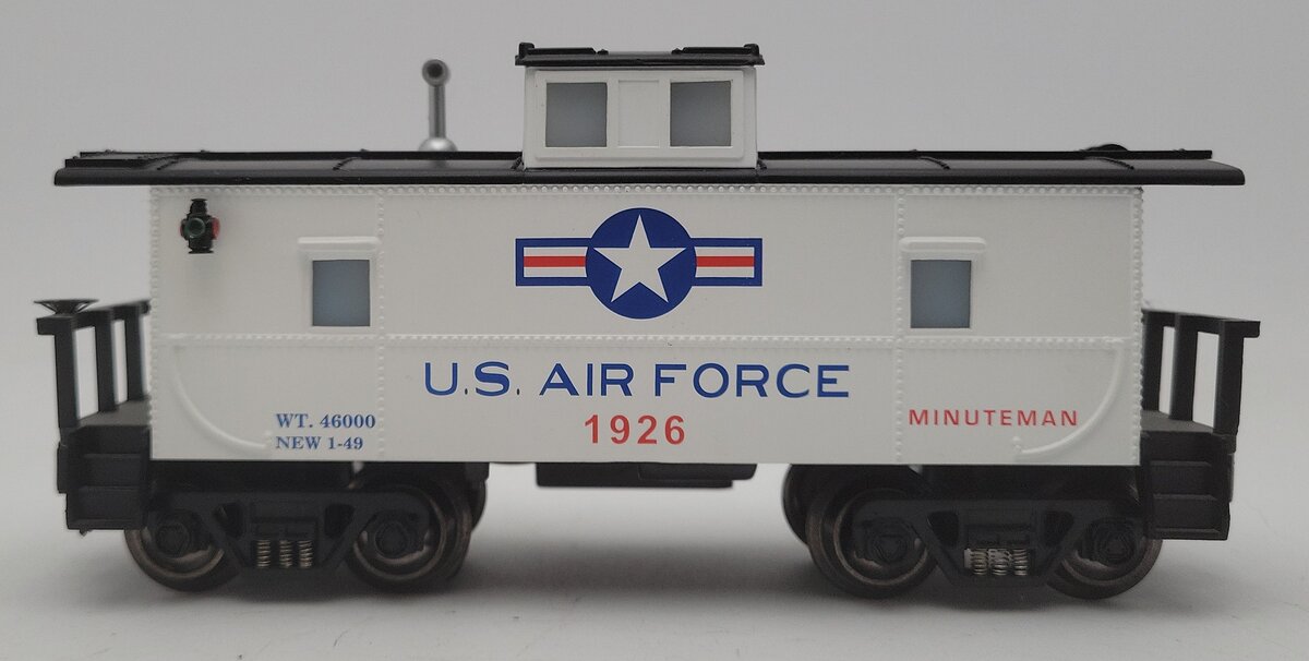 RMT CAB621 US Air Force Lighted Caboose w/ Marker Lights & Figure #1926 LN/Box