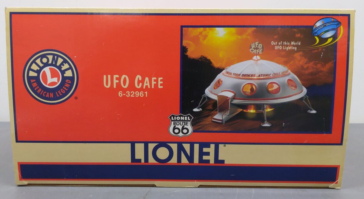Lionel 6-32961 O Gauge Route 66 UFO Café LN/Box